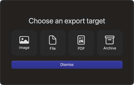 ExcalidrawZ export sheet